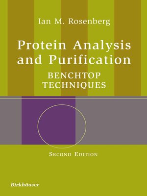 cover image of Protein Analysis and Purification